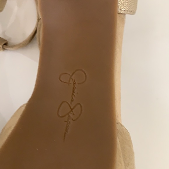 Jessica Simpson Suede and Leather Heels Size 9.5 - Picture 9 of 15